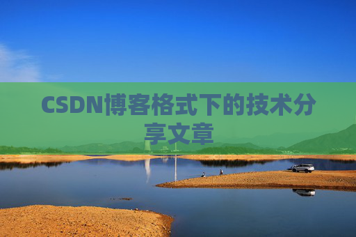 CSDN博客格式下的技术分享文章