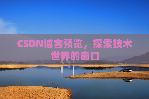CSDN博客预览，探索技术世界的窗口